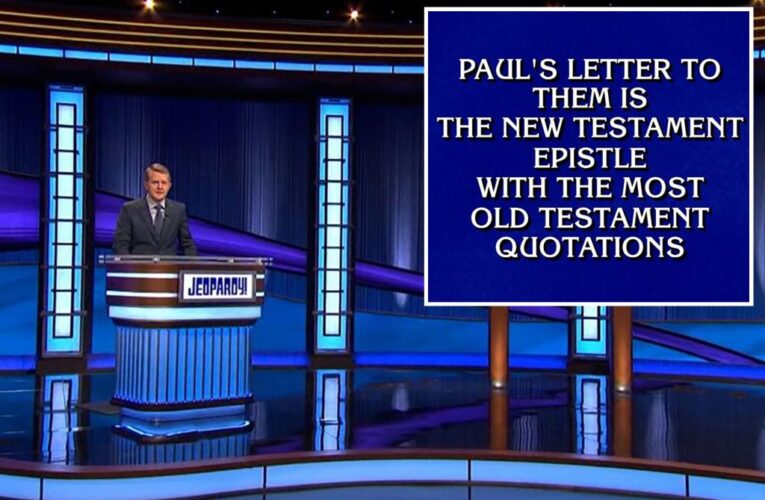 ‘Jeopardy!’ Bible clue sparks hellfire debate over New Testament