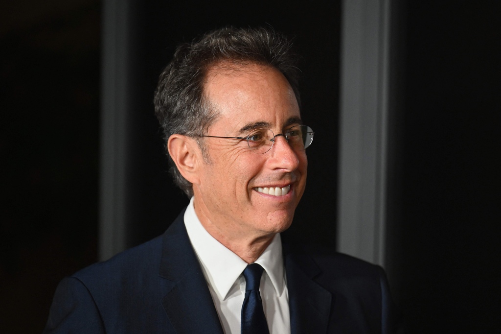 Jerry Seinfeld arrives for the Wall Street Journal Magazine 2022 Innovator awards at the Museum of Modern Art (MoMA) in New York City on November 2, 2022