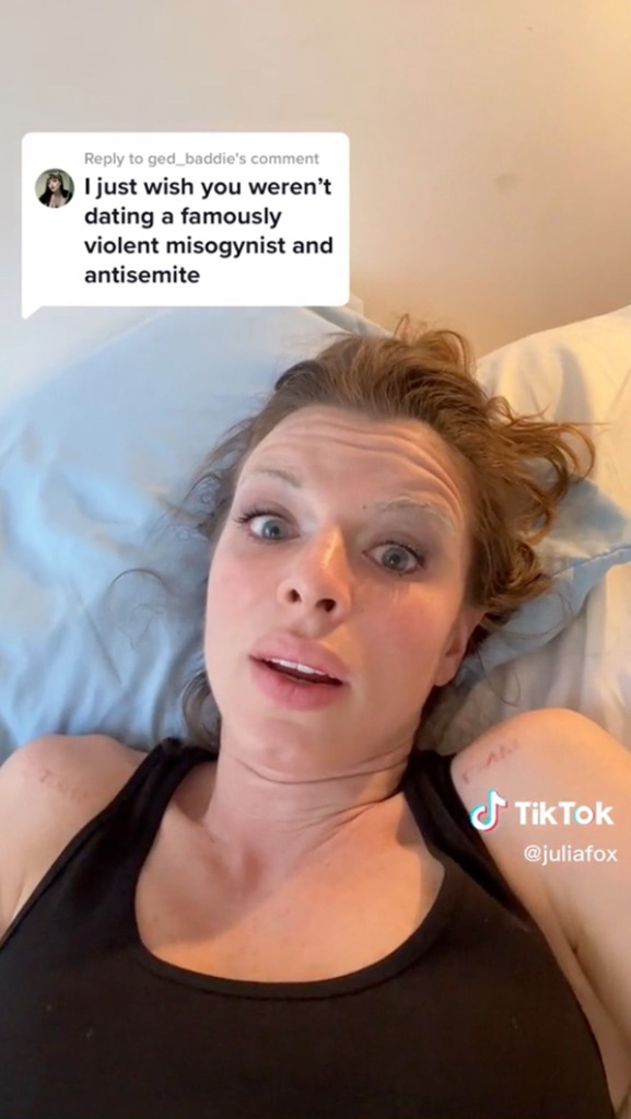 Julia Fox TikTok