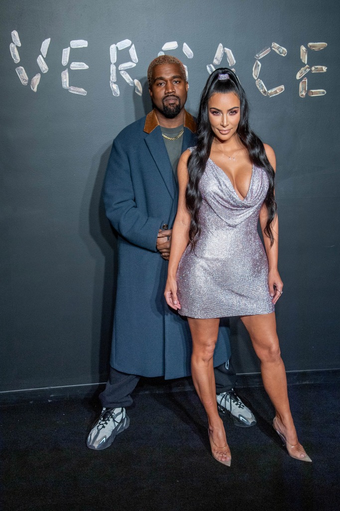 Kanye West and Kim Kardashian