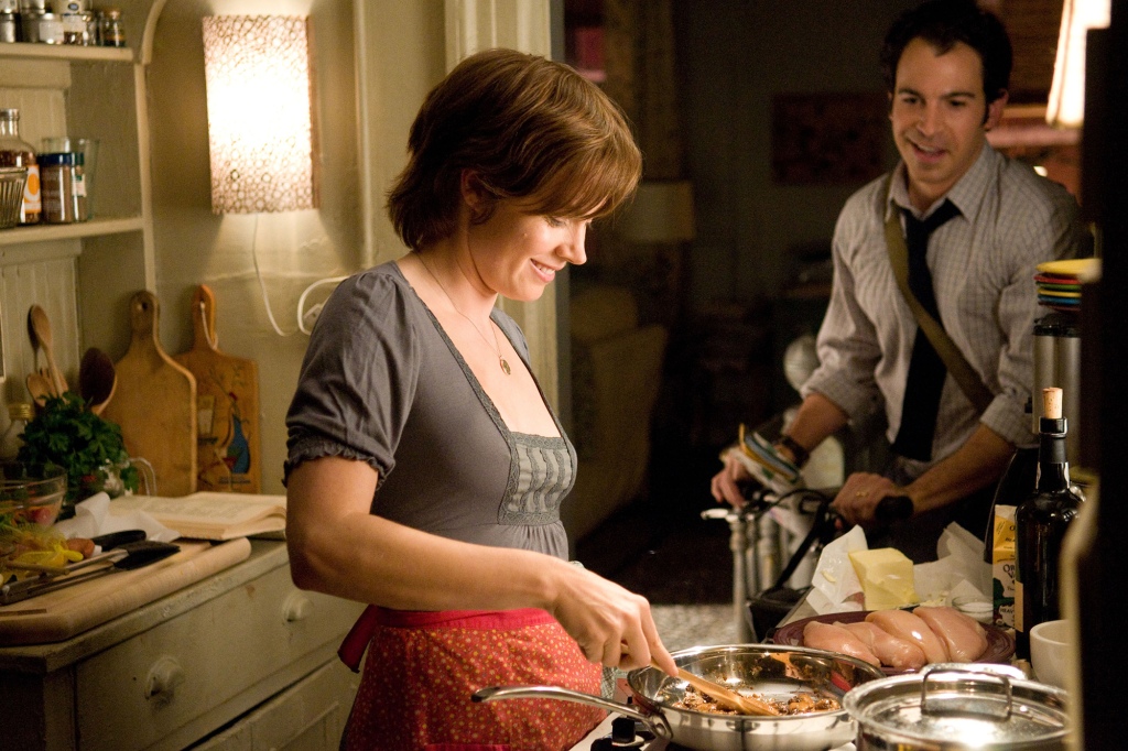 Adams is seen playing Powell in Nora Ephron's "Julie & Julia" adaptation. 