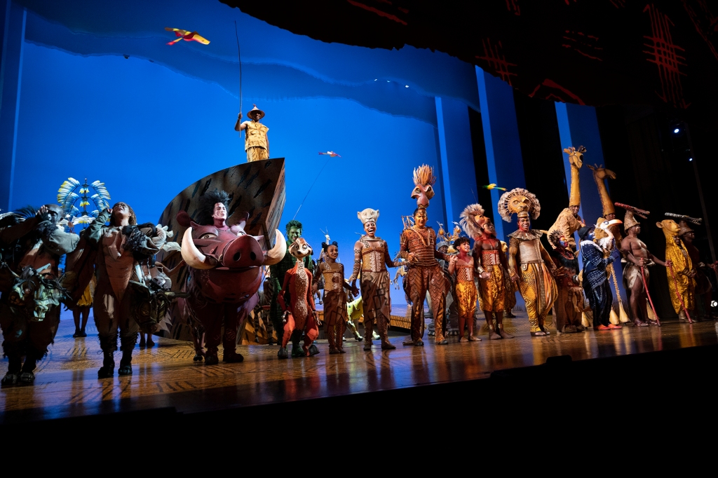 Cast of the Lion King.