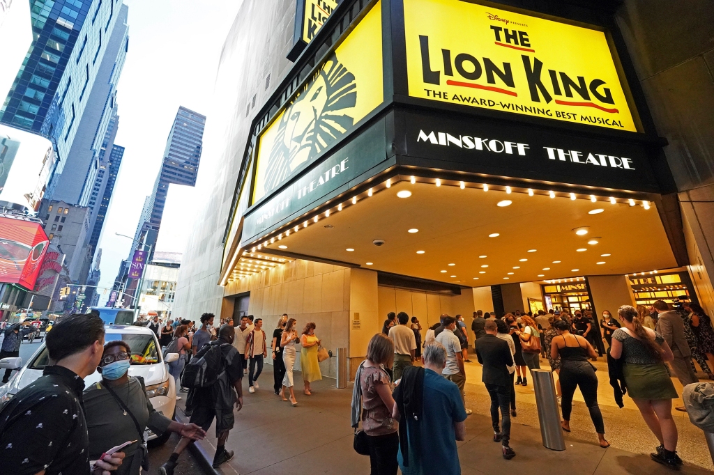Lion King theater.