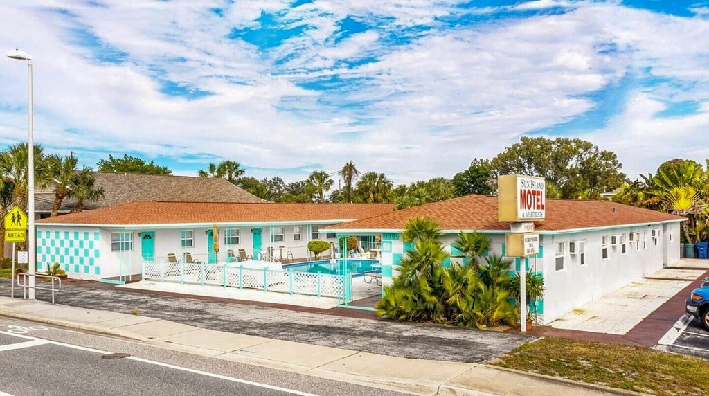 The Blind Pass Resort Motel in St. Petersburg, Florida.