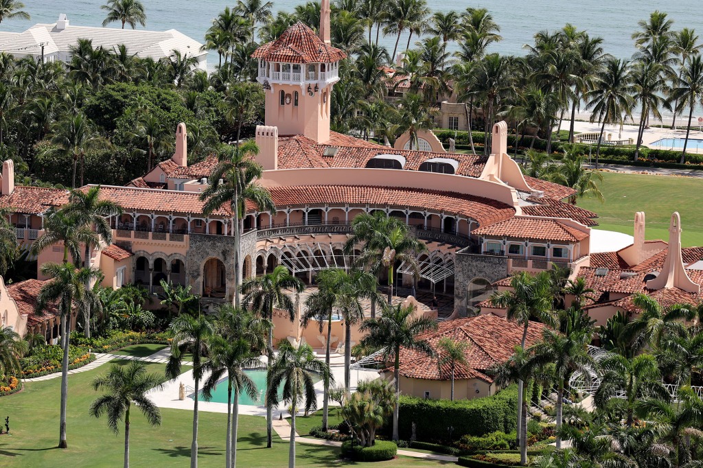 Former President Donald Trump's Mar-a-Lago resort in Florida.