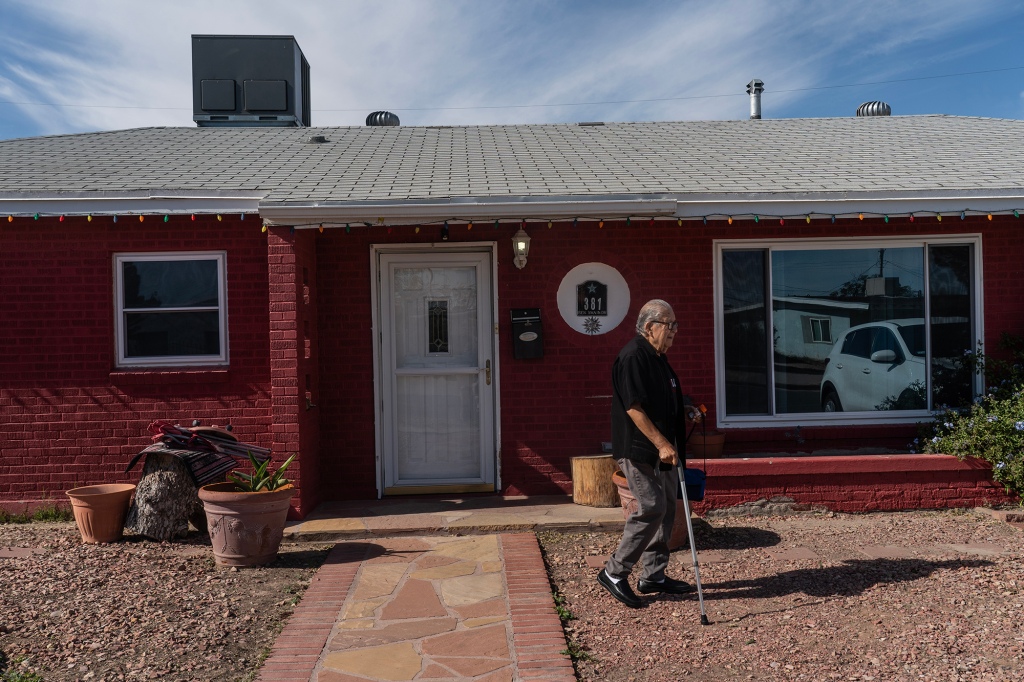 Elderly residents of El Paso's lower valley say they lock their doors to keep illegal immigrants out.