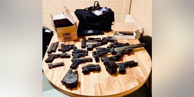 Stewart Silvestri, 24, was found with multiple firearms and hundreds of rounds of ammunition, federal prosecutors said. 