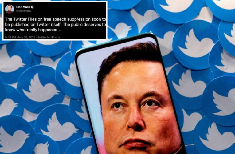 Musk says files on Twitter’s free speech suppression to be published