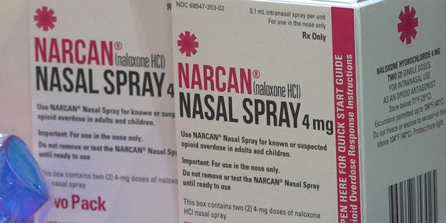 Narcan nasal spray.