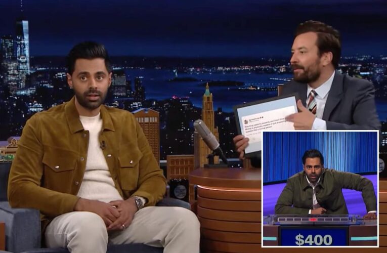 Hasan Minhaj apologizes for ‘Celebrity Jeopardy!’ performance