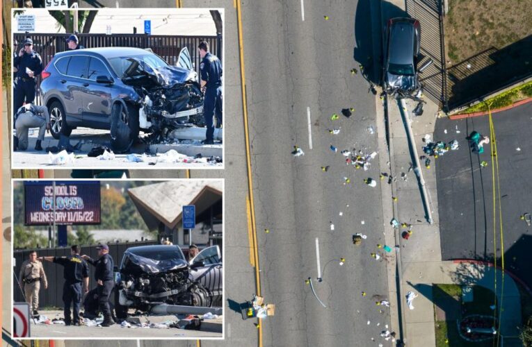 Wrong-way SUV driver Nicholas Gutierrez arrested for mowing down 25 LA sheriff’s recruits