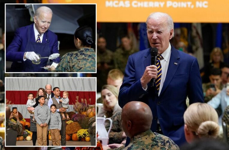 Biden tells boy to ‘go steal a pumpkin’ during ‘boring’ speech
