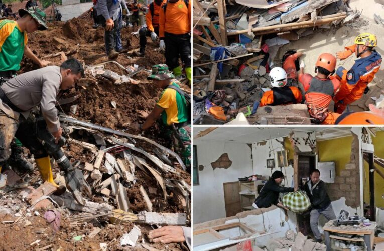Indonesia earthquake leaves 268 dead and counting, search efforts intensify