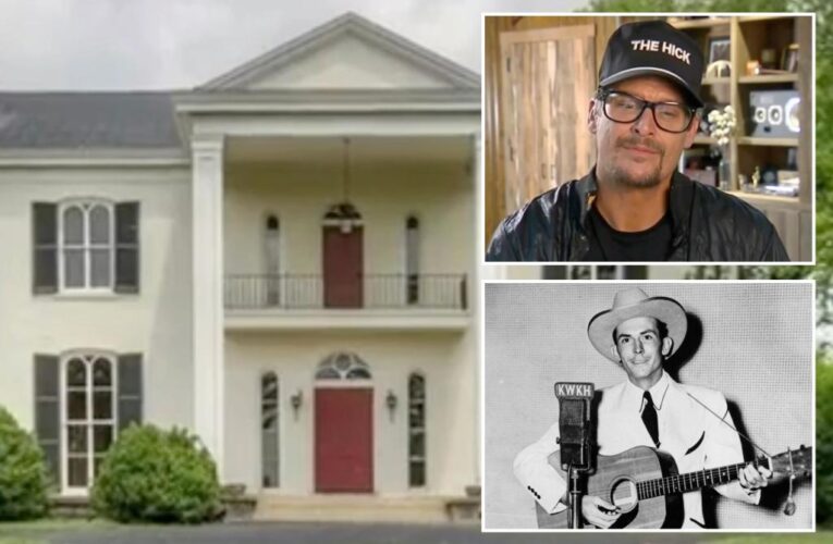 Kid Rock bashes potential destruction of Hank Williams’ home