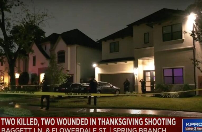 Texas man kills ex-wife, man, injures 2 at Thanksgiving dinner: police