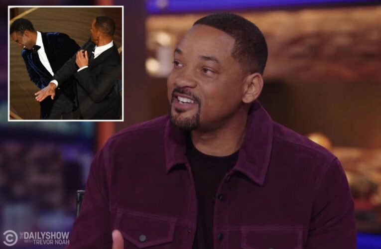 Will Smith recalls Oscars slap in emotional ‘Daily Show’ interview