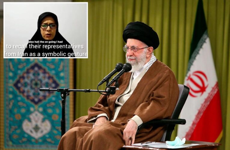 Niece of Iran’s Supreme Leader urges world to cut ties with Tehran