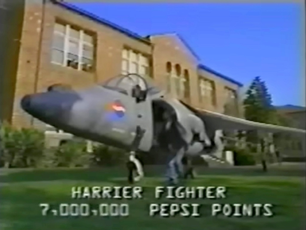 The original commercial had been modified twice by Pepsi after Leonard demanded his jet.
