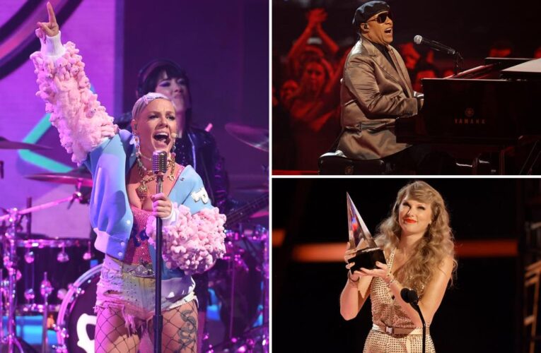 From Taylor Swift and Pink to Stevie Wonder