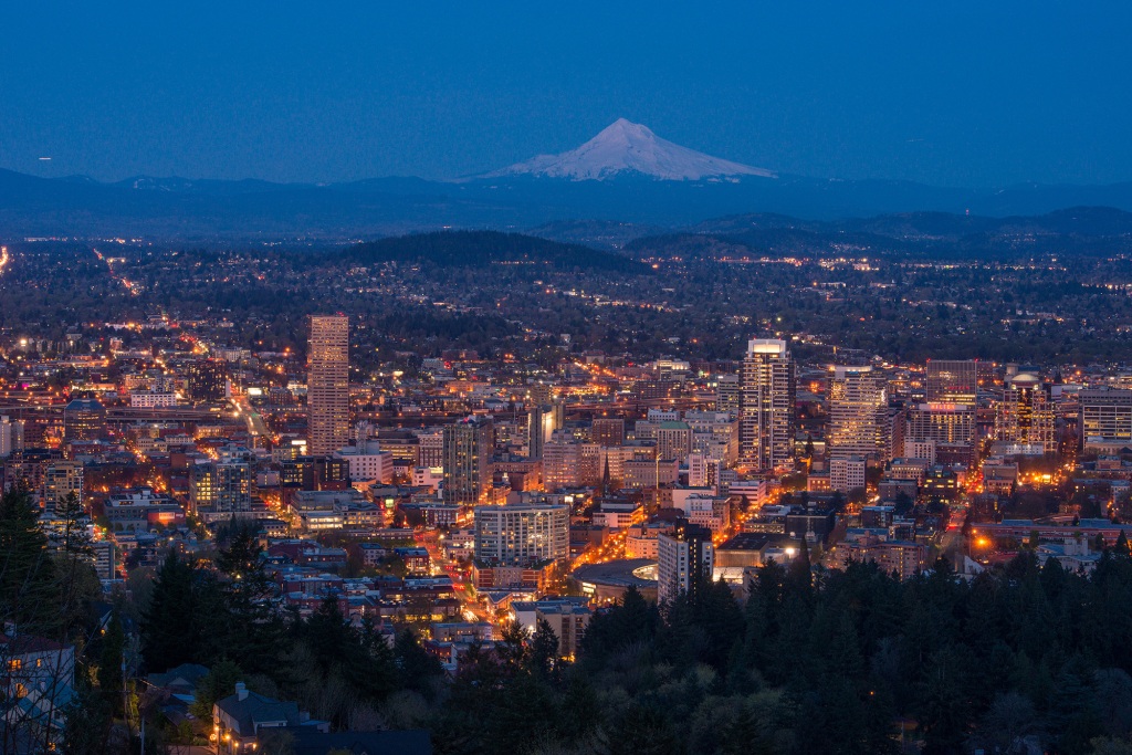 Portland skyline