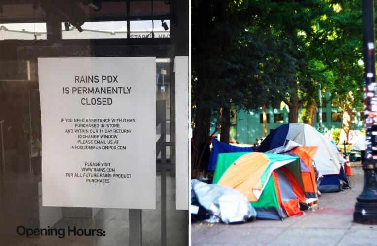 Portland store shuts down, posts note on door slamming crime