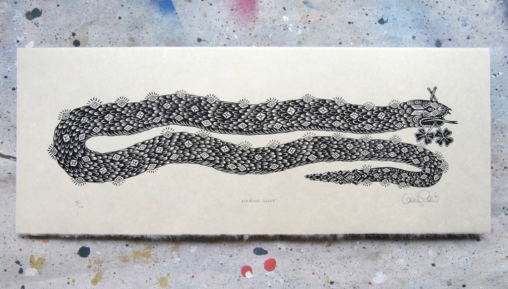 snake print