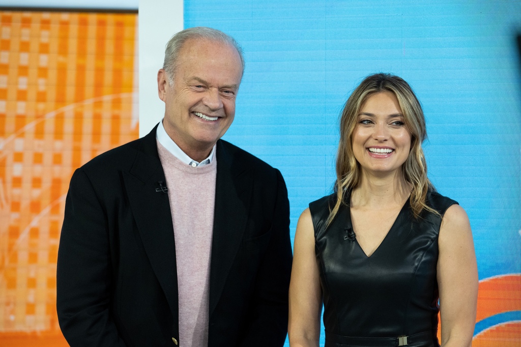 Kelsey Grammer and Spencer Grammer on Friday, November 11, 2022