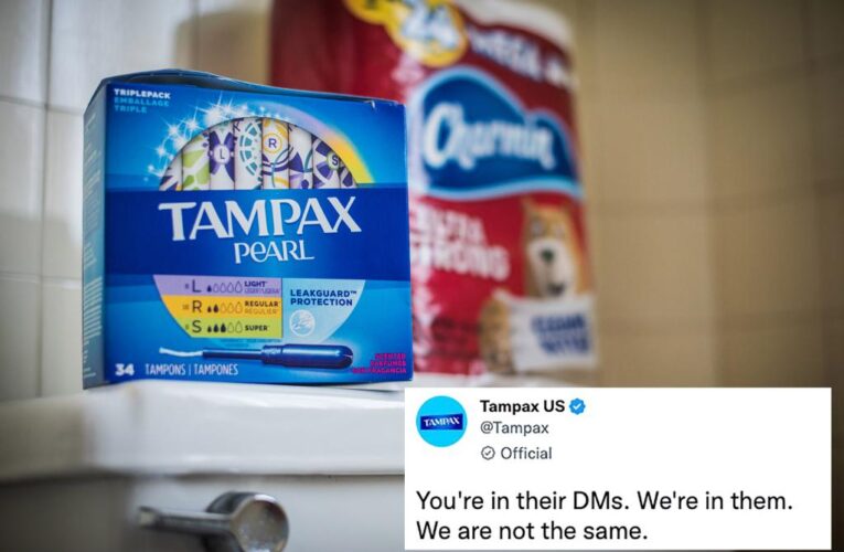 Tampax faces backlash over tweet which ‘sexualizes women’