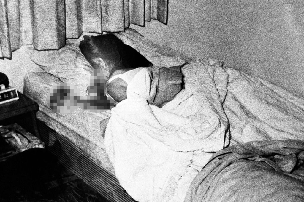 The body of Margaret Bowman, one of the Chi Omega sisters slain by Ted Bundy in her bed in 1978.