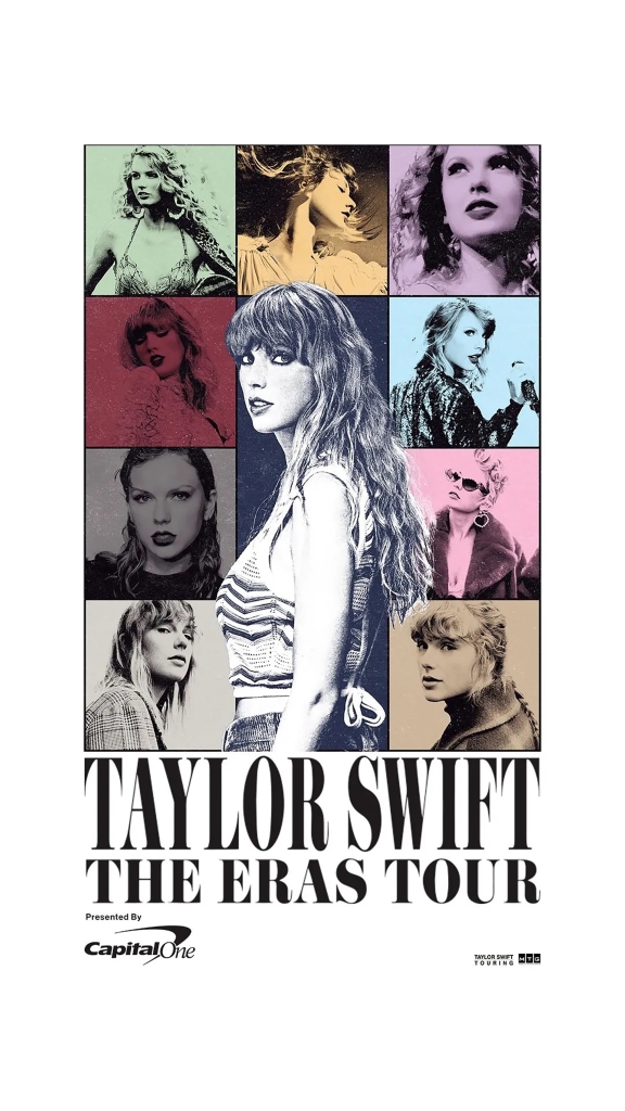 Taylor Swift "Eras" tour poster