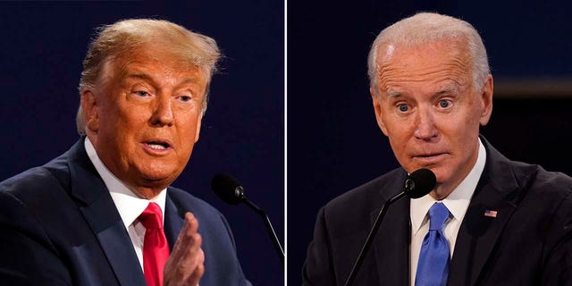 Donald Trump and Joe Biden 