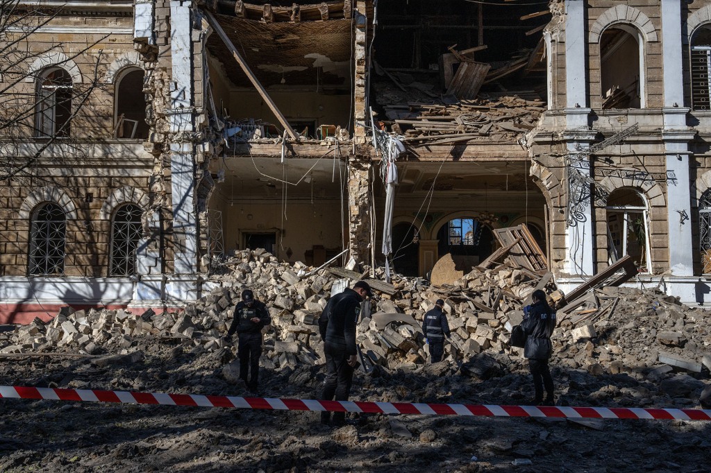 Surveying the damage