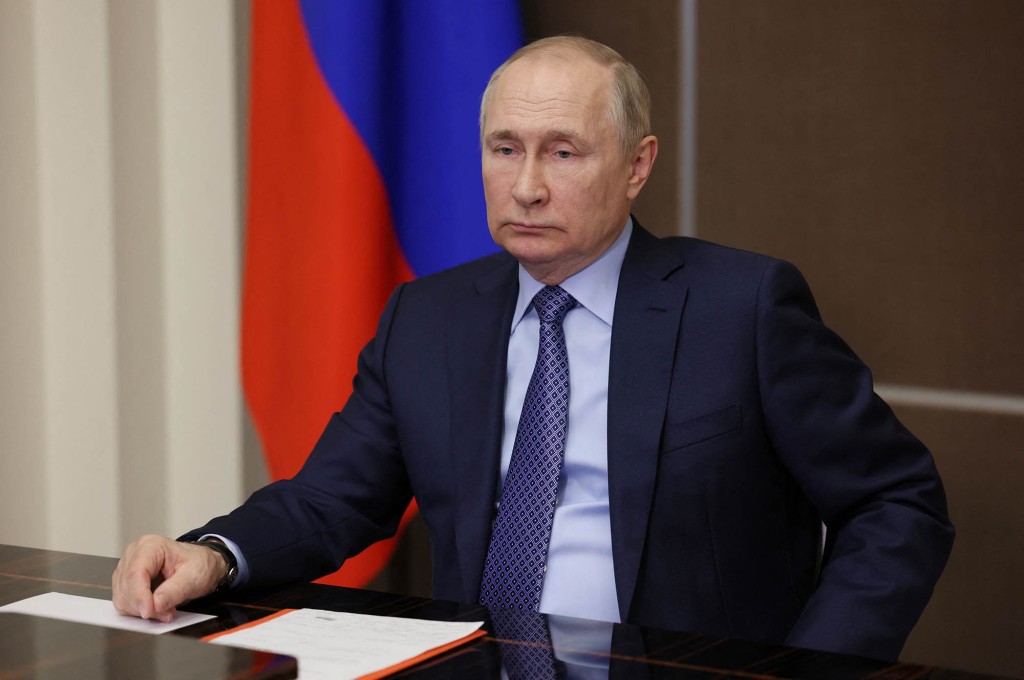 Putin at a meeting Wednesday.