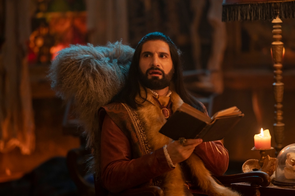 Kayvan Novak as Nandor in "What we Do in the Shadows." 