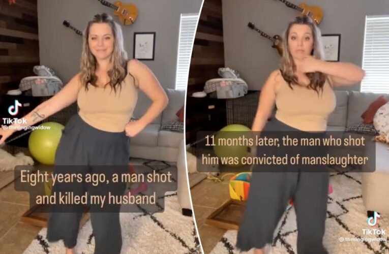 Widow ripped for dance video describing husband’s murder