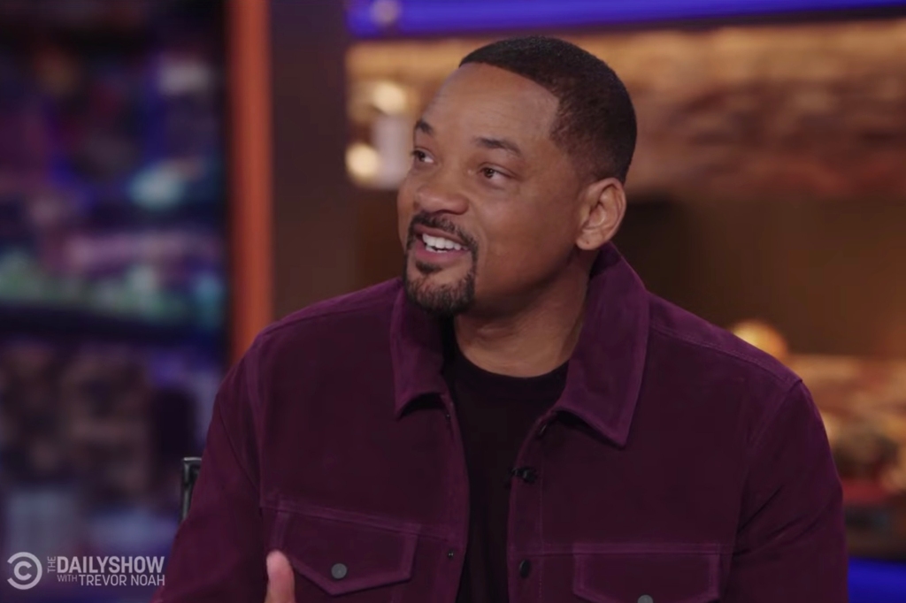 Will Smith said he also addressed how he has stayed out of the spotlight since the slap heard around the world.