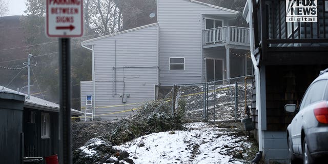 General views of the Moscow, Idaho, home taken on Nov. 16, 2002, where four students of the University of Idaho were murdered on Nov. 13.