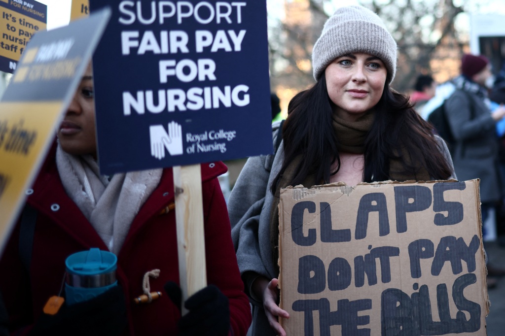 Thursday's strike will see nearly 100 hospitals with limited staff.