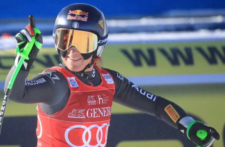 Sofia Goggia wins World Cup downhill again to make it five in a row at Lake Louise