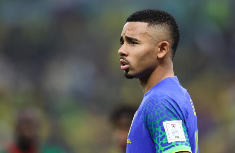 Arsenal blow as Brazilian striker Gabriel Jesus set to miss up to three months – reports