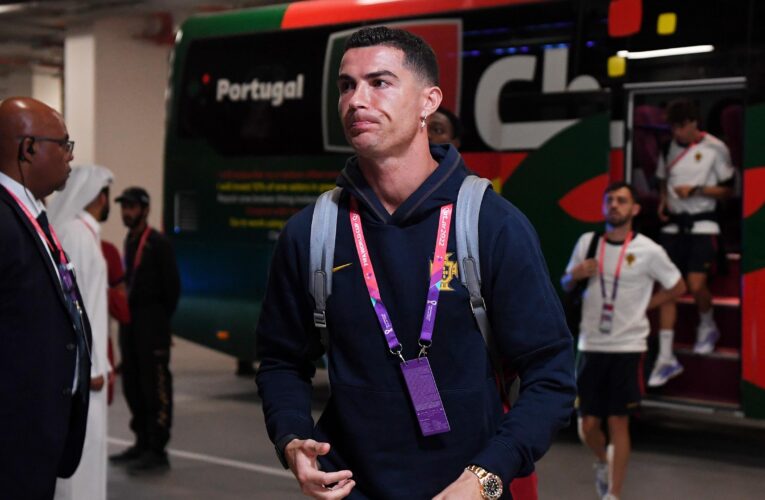 Cristiano Ronaldo dropped to bench for Portugal’s 2022 World Cup last-16 match against Switzerland