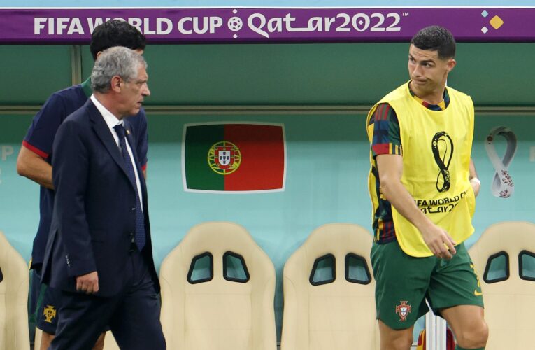 Cristiano Ronaldo dropped: Fernando Santos downplays idea of rift with Portugal star at 2022 World Cup