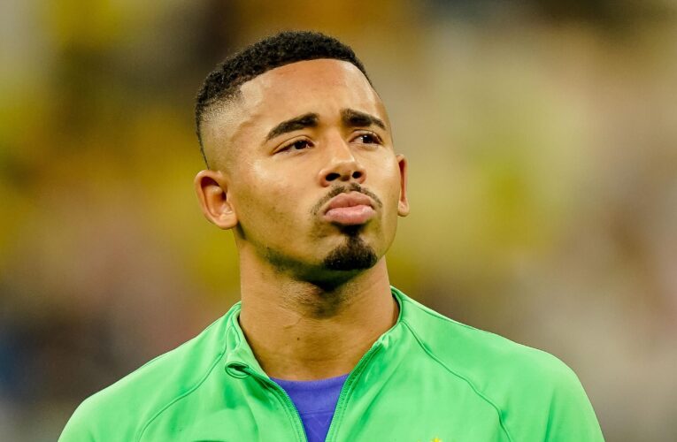 Gabriel Jesus injury: Mikel Arteta given no indication of when Brazil forward will return for Arsenal