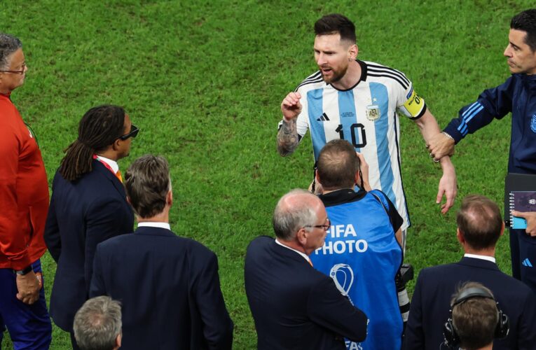 ‘What are you looking at?’ – Lionel Messi takes pop at Wout Weghorst, confronts Louis van Gaal at World Cup