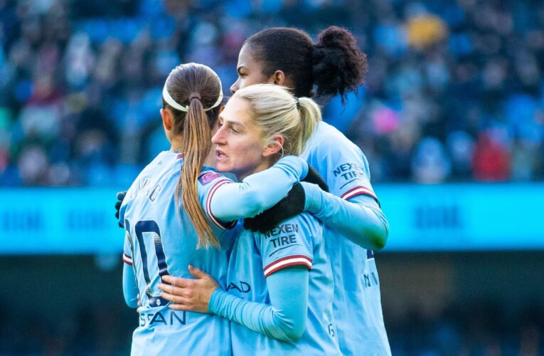 Manchester City rescue draw against Manchester United in Women’s Super League thriller, Arsenal thrash Aston Villa