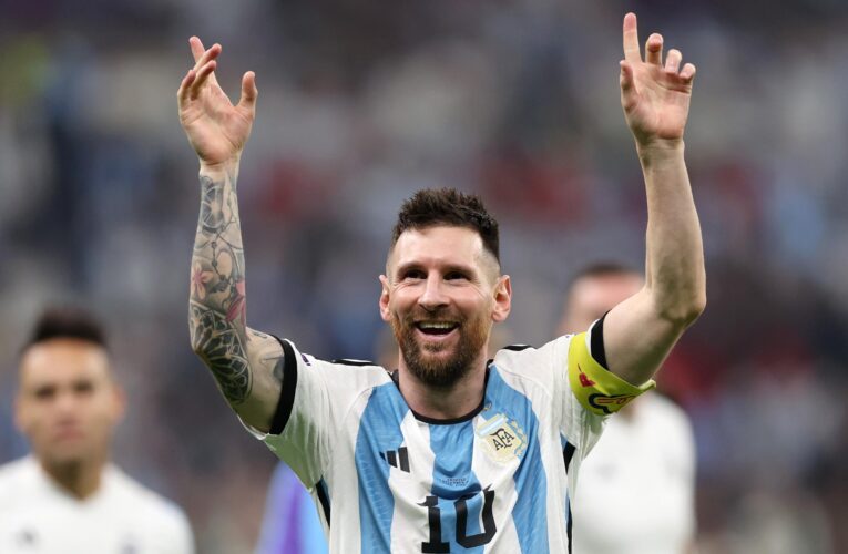 Lionel Messi ready to ‘enjoy’ 2022 World Cup final as he praises ‘extraordinary’ Julian Alvarez after win over Croatia.