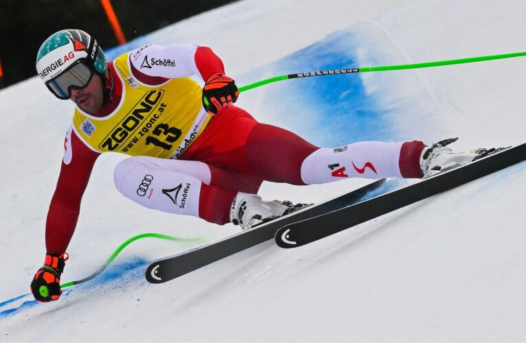 Vincent Kriechmayr pips Marco Odermatt to downhill victory at Val Gardena, Matthias Mayer third