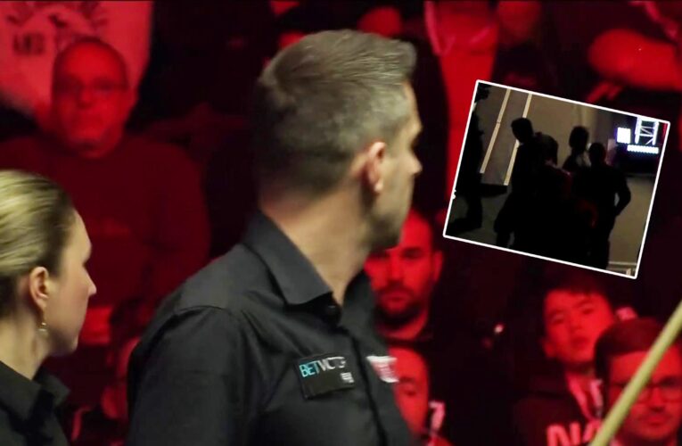 Supporter evicted during English Open final for shouting out and distracting Mark Selby – ‘Can you please get him out?!’
