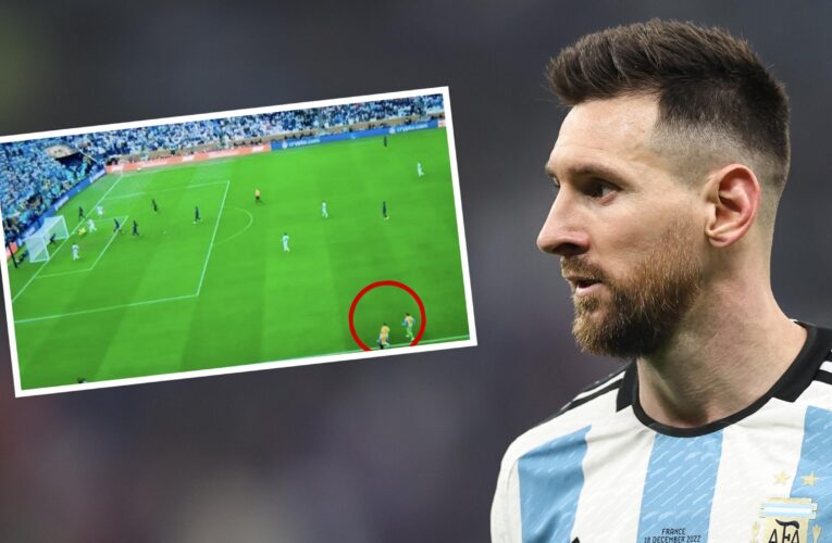 Should Lionel Messi’s second goal for Argentina in World Cup final against France have been disallowed?