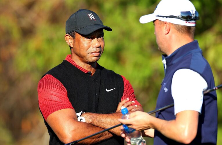 Justin Thomas impressed by ‘very strong’ Tiger Woods following PNC Championship appearance